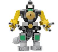 LCTM Samurai Mech Warrior ConstruccióN Cool City Protector Modelo Batalla para Adultos Y NiñOs Regalo Creativo Robot AccióN Navidad CumpleañOs Juguetes De ConstruccióN para NiñOs A