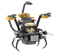 LCTM Skibidi InodoroTitán Bloques de construcción Juguete Cámaramano Orador Reloj TV Hombre Monitor Figura de acción Modelo Juego de Terror Multiverso Actualizado Adultos Niños Fans Coleccionable D