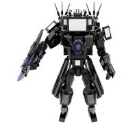 LCTM Titán Bloques de construcción coleccionables Modelo de Figura de acción Juguete Decorativo con Reloj Estilo Oscuro Universo Alternativo Regalo Creativo para Adultos niños Fans cumpleaños D