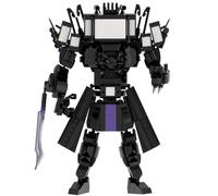 LCTM Titán Bloques de construcción coleccionables Modelo de Figura de acción Juguete Decorativo con Reloj Estilo Oscuro Universo Alternativo Regalo Creativo para Adultos niños Fans cumpleaños C
