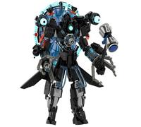 LCTM Titán Bloques de construcción coleccionables Modelo de Figura de acción Juguete Decorativo con Reloj Estilo Oscuro Universo Alternativo Regalo Creativo para Adultos niños Fans cumpleaños C