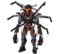 LCTM Titán Bloques de construcción coleccionables Modelo de Figura de acción Juguete Decorativo con Reloj Estilo Oscuro Universo Alternativo Regalo Creativo para Adultos niños Fans cumpleaños G