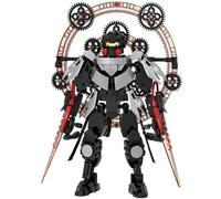 LCTM Titán Bloques de construcción coleccionables Modelo de Figura de acción Juguete Decorativo con Reloj Estilo Oscuro Universo Alternativo Regalo Creativo para Adultos niños Fans cumpleaños B