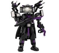 LCTM Titán Bloques de construcción coleccionables Modelo de Figura de acción Juguete Decorativo con Reloj Estilo Oscuro Universo Alternativo Regalo Creativo para Adultos niños Fans cumpleaños B