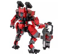 LCTM Titan Tribe Robot renovación Bloque de construcción Conjunto Adulto Fresco Creativo Robot Juguete Regalo Joven niño renovación construcción camión Juguete Regalo niños niño niña Edad A