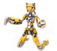LCTM Titan Tribe Robot renovación Bloque de construcción Conjunto Adulto Fresco Creativo Robot Juguete Regalo Joven niño renovación construcción camión Juguete Regalo niños niño niña Edad A