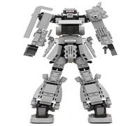 LCTM Titan Tribe Robot renovación Bloque de construcción Conjunto Adulto Fresco Creativo Robot Juguete Regalo Joven niño renovación construcción camión Juguete Regalo niños niño niña Edad A