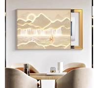 LCUVIMPEX Arte de la Pared del Lienzo, Caja De Distribución Pintura Decorativa Multicolor Múltiples Tamaños(4,W50*H40cm)