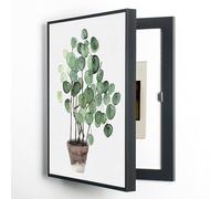 LCUVIMPEX Arte de la Pared del Lienzo, Pintura Decorativa de la Cubierta eléctrica del Panel for tamaños múltiples Multicolores Caja Metro(K,50 * 60cm)