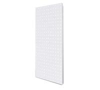LCUVIMPEX Organizador con Tablero Perforado, Organizador de Herramientas Tablero Perforado - Solución Almacenamiento for Garaje 1 Pieza(White,120x45cm)