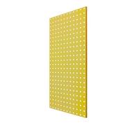 LCUVIMPEX Organizador con Tablero Perforado, Organizador de Herramientas Tablero Perforado - Solución Almacenamiento for Garaje 1 Pieza(Yellow,120x45cm)