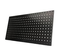LCUVIMPEX Organizador con Tablero Perforado, Organizador de Herramientas Tablero Perforado - Solución Almacenamiento for Garaje 1 Pieza(Black,90x45cm)