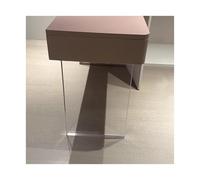 LCUVIMPEX Patas acrílicas para Muebles, Patas de Mesa acrílicas Varios tamaños for Escritorio, Comedor, tocador café(WxH 60x60cm (23 5/8x23 5/8"))