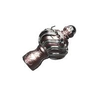 LCUVIMPEX Remate de Varilla de Cortina Remates for Barra de Cortina, Paquete 4, Cabeza Espiral plástico Multicolor, diámetro 26-28 mm(Purple)