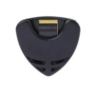 LCUVIMPEX Soporte para púas de Guitarra Púas de plástico, 1/5/10 Uds Soporte for púas de Guitarra Estuche plástico for Almacenamiento rápido Autoadhesivo Forma Triangular for(1 Pc)