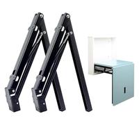 LCUVIMPEX Soporte plegable, Soporte plegable (paquete de 2) for zapatero, armario, ropero o taburete(Damping Damper)