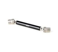 LCX Racing 1/10th RC Crawler Car Eje de transmisión de acero inoxidable para Losi 1/10 Ford F100 Baja Rey 2.0 4x4, actualiza piezas accesorios