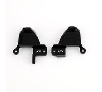 LCX Racing 1/10th RC Crawler Car - Soporte de amortiguador delantero de aluminio para Traxxas TRX4 TRX-4, accesorios de piezas de actualización