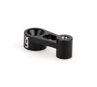 LCX Racing 1/18th RC Crawler Car CNC Machined Aluminum 25T Servo Horn Servo Brazo para Traxxas TRX4M Defender #97054 Bronco #97074, accesorios de piezas actualizadas