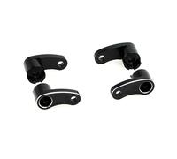 LCX Racing 1/18th RC Crawler Car - Torre de choque delantera trasera de aluminio para Traxxas TRX4M Defender #97054 Bronco #97074, accesorios de piezas mejoradas