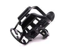 LCXZKIVS Portavasos para Motocicleta para KYMCO CT250/300 S350 S250 S400, Diámetro De Parachoques: 18-33 Mm. Portavasos(Negro)