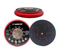 lcyen Disco de lijado multiorificio para Bosch GET 75-150 GEX 34-150 GEX 40-150, compatible con lijadoras orbitales M8, disco de apoyo de de 6 pulgadas, 150 mm, 72 agujeros, repuesto OE 2608900007