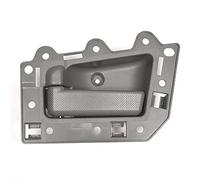 Lcyolada 82134 - Manija de puerta interior delantera izquierda del lado del conductor compatible con Jeep Grand Cherokee 2005 2006 2007 2008 2009 2010, gris