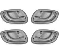 Lcyolada Manijas de puerta interiores para Chevy Tracker 1999 2000 2001 2002 2003 2004, Suzuki Vitara 99-05 Suzuki Grand Vitara 95-02 Suzuki Esteem