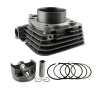 LCYSXTFZ de Bloque de Cilindro y aro de pistón de Aire, 74mm, Compatible con YBR250 YS250 XT250 1YB YBR YS 250