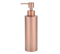 LD,Dispensador Sapone Oro,Porta Sapone Rosa,Cobre Diamante Y Corte Dispensador De Jabón Bomba De Acero Inoxidable Cocina Baño Encimera Bomba De Mano Dispensador De Jabón Líquido (350ML)