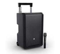 LD Systems ANNY 10 HHD B6 Altavoz móvil para megafonía Bluetooth de 10» con batería Recargable, Mezclador y 1 micrófono inalámbrico