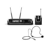 LD Systems U508 BPH Single Headset Mic Wireless System Black