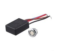 LD600S EU Touch Dimmer Switch, 3 Way Dimming/ON OFF, Size 48 2 32 16 mm, Suitable for Incandescent Lamps/Tungslen Filament Lamp