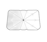 1PCS Coche Parasoles Lunas Delanteras, para Audi RS6 C7 C7.5 Avant Wagon Estate 2013-2018 Boca Abierta Verano Protección Solar Aislamiento, C Titanium Silver 140CM*79CM