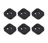Ldabrye 6 piezas de silicona suave para raqueta de tenis, amortiguadores de vibraciones, amortiguadores de golpes para raqueta de tenis y cuerdas, amortiguador de raqueta de silicona suave para