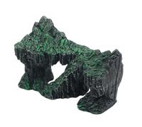 Ldabrye Acuarios de resina para refugio de peces, cueva, paisaje, rocalla, peceras, accesorios de paisajismo, decoración de oficina