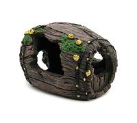 Ldabrye Acuarios Decoraciones VintageBarrel Peceras Paisaje Cueva Casa Escondite para Peces Acuáticos Camarones Paisajismo Seguro Peceras Adornos Acuarios Paisaje