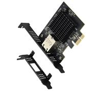 Ldabrye Adaptador avanzado PCIex1 a Ethernet de 10 Gbps para centros de datos y altos requisitos de ancho de banda, adaptador Ethernet de centro de datos