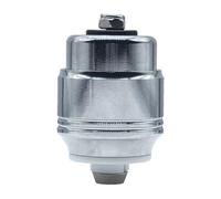 Ldabrye Amortiguador de vibraciones plegable para bicicleta, tamaño compacto, aleaciones, construcción a prueba de golpes, para entusiastas del ciclismo, suspensión ligera de bicicleta