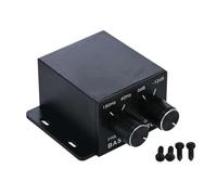 Ldabrye Amplificador de potencia automático, interfaces de salida prácticas, subwoofer de graves ajustable, controlador universal