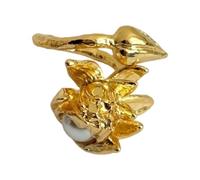 Ldabrye Anillos pirotécnicos de metal fáciles de usar con diseño ajustable y dije vintage adecuados para uso diario con destellos, talla única, como se describe, como se describe