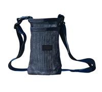 Ldabrye Bolsa cruzada para vasos de agua, portátil, deportiva, con correa ajustable, para acampar al aire libre, cubierta protectora, azul marino