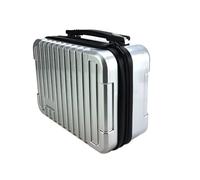 Ldabrye Bolsa de almacenamiento de policarbonato de carcasa rígida para UAV Quadcopter, bolsa protectora a prueba de golpes, protector de carcasa dura, Silver