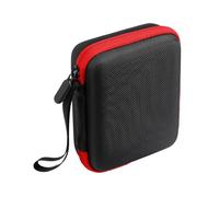 Ldabrye Bolsa de almacenamiento para púas de guitarra, organizador fácil de usar, ideal para profesionales y estudiantes, púas de guitarra esenciales para músicos, Red