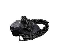 Ldabrye Brazalete de hueso de dragón vikingo, de moda, para hombre, materiales de aleación resistentes, retro, punk, joyería, regalos, uso diario, hueso para hombre, 19cm, como se describe