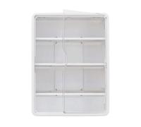 Ldabrye Caja de almacenamiento multicapa para colgar en la pared, fácil instalación, estante multicapa, herramienta de optimización de espacio para organización del hogar, organizador de