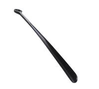 Ldabrye Calzador largo de ABS con mango ergonómico, ligero, portátil, para fácil uso de botas y zapatos, cuerno largo, Black, Talla única
