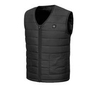 Ldabrye Chaleco Calefactor Chaleco Calefactor Eléctrico Ligero Para Hombre Con Calefacción Sin Mangas 3 Niveles Temperatura Ajustable 10 Zonas De Calor Para Clima Frío