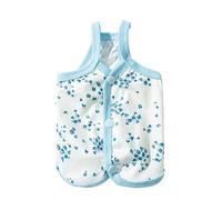 Ldabrye Chaleco para perro con estampado floral para cachorros, gatos, perros pequeños, ropa de calle, ropa de algodón para perros