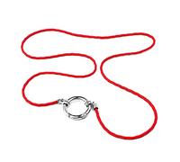 Ldabrye Collar de soporte para gafas, correa de cuerda, retenedor de gafas de sol, joyería de moda, collar delicado con colgante, Metal, Negro